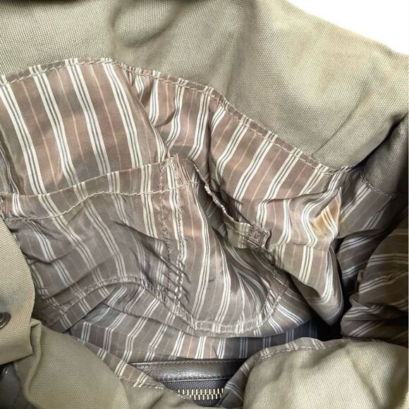 Mike & Chris Vintage Large Shoulder Hobo Bag/Workbag. Two snap side pockets tote - Picture 11 of 13